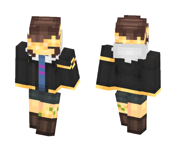 Flowerfell Frisk || Undertale AU - Interchangeable Minecraft Skins - image 1