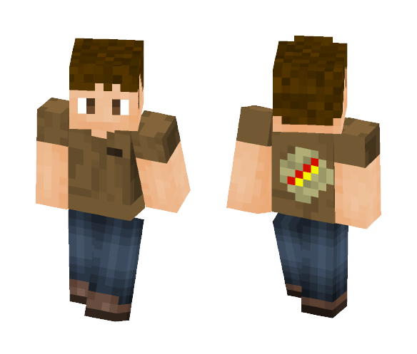Sandwich FastFood Employee - Male Minecraft Skins - image 1