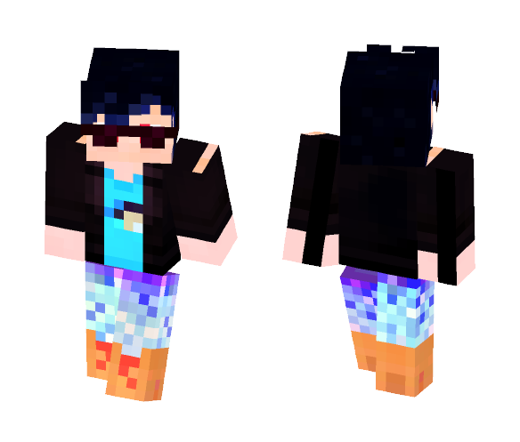 Karamatsu Matsuno - Glitter Pants - Male Minecraft Skins - image 1