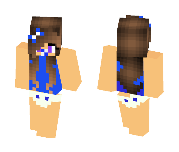 Baby Girl - Baby Minecraft Skins - image 1