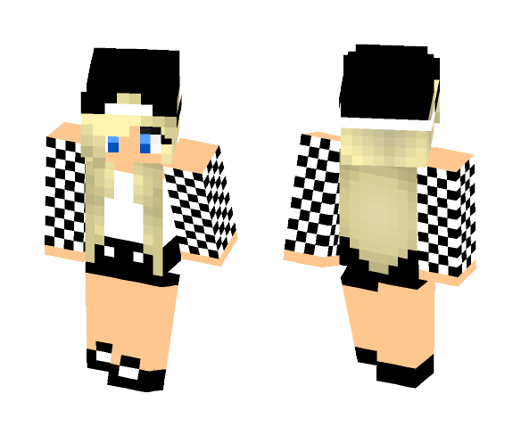 Beach Girl, Black - Female Minecraft Skins - image 1