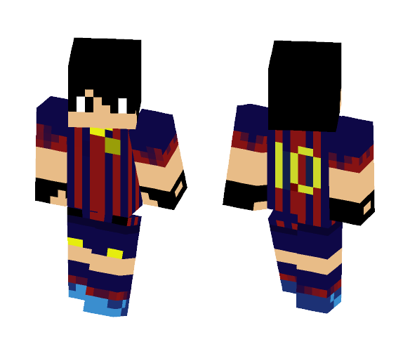 Messi - Male Minecraft Skins - image 1
