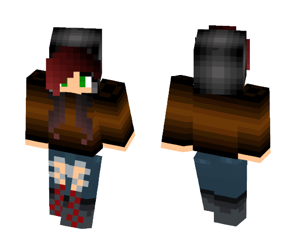 Ombre Girl - Girl Minecraft Skins - image 1