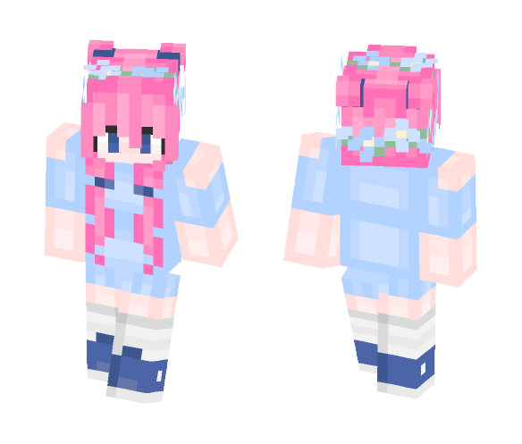 pink bliss. - Female Minecraft Skins - image 1