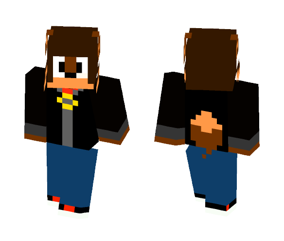 Download Free Aza the Wolf Skin for Minecraft image 1 Aza the Wolf - Male Minecraft Skins - image 1