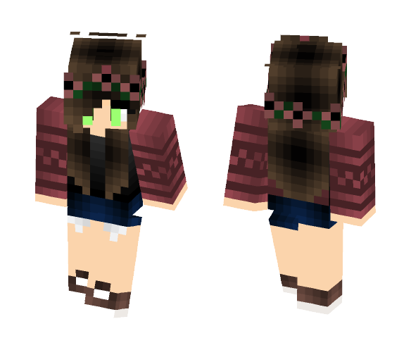 Flower gal - Female Minecraft Skins - image 1