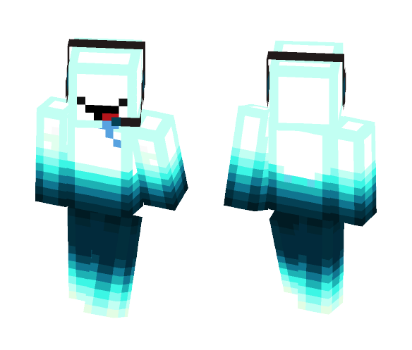 Blueslime Drool (With Headset) - Male Minecraft Skins - image 1