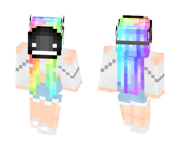 Masked face - Female Minecraft Skins - image 1