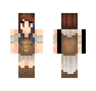 Steampunk Girl with Pigtails - Girl Minecraft Skins - image 2