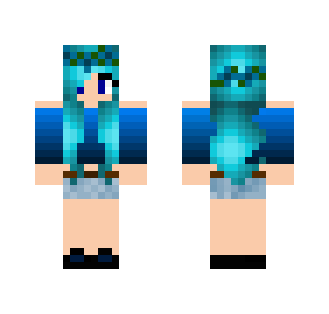 Dark Blue Girl