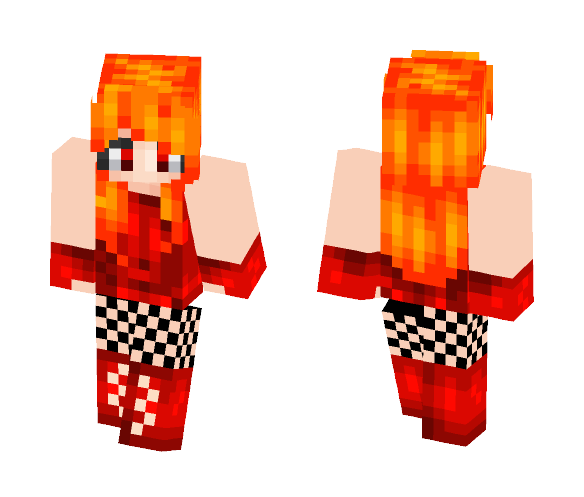 WWE DIVA PHOENIX Z - Female Minecraft Skins - image 1