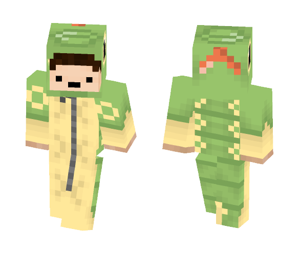 Caterpie Onesie (Pokemon) - Male Minecraft Skins - image 1