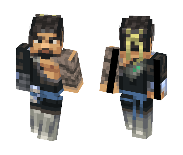 Overwatch- Hanzo - Male Minecraft Skins - image 1