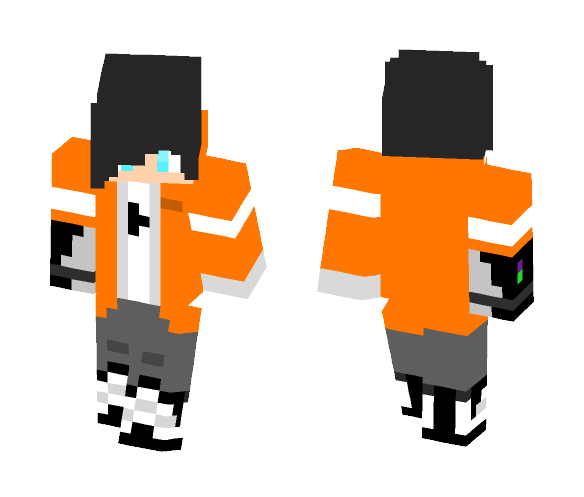Alex - Portal Test Subject Oc - Male Minecraft Skins - image 1