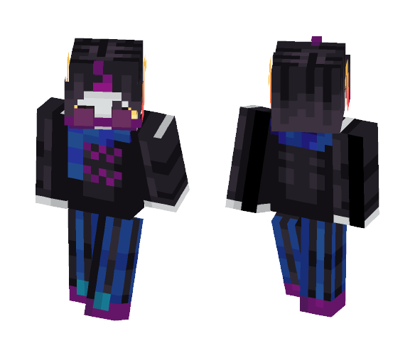 Eridan Ampora (Cape in desc) - Male Minecraft Skins - image 1