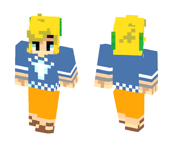 Pj Hero mode ToonLink - Male Minecraft Skins - image 1