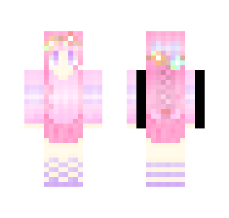 ❀ Pastel Flower Girl ❀ - Girl Minecraft Skins - image 2