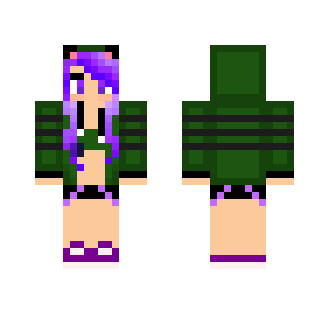 .:_; Green Cat Girl ;_:.
