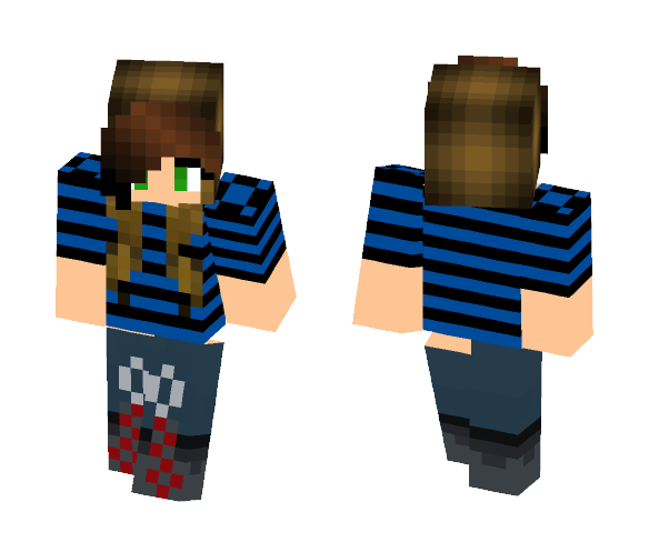 Teenage Girl - Girl Minecraft Skins - image 1
