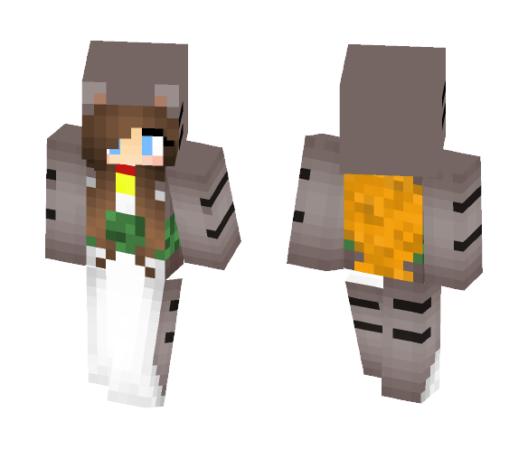Sushi Cat Girl - Cat Minecraft Skins - image 1