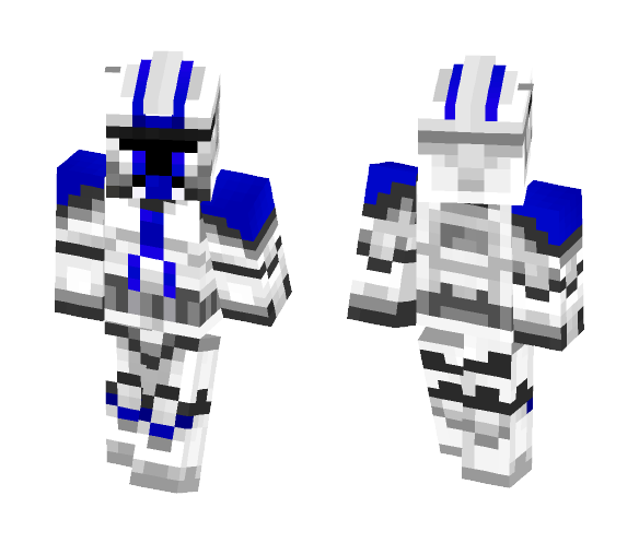 501 Clone Trooper - Male Minecraft Skins - image 1