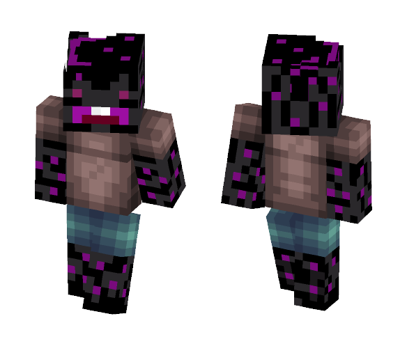 Download Free EnderCactus Skin for Minecraft image 1 EnderCactus - Male Minecraft Skins - image 1