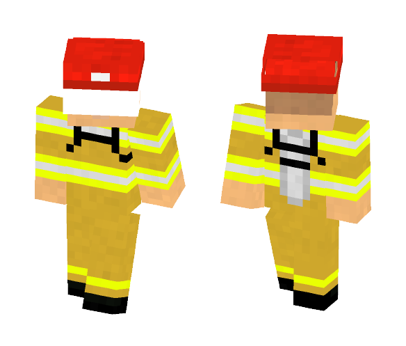Firefighter - Male Minecraft Skins - image 1