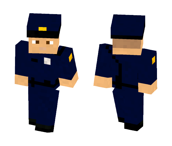 Download Free Police Officer Skin for Minecraft image 1 Police Officer - Male Minecraft Skins - image 1