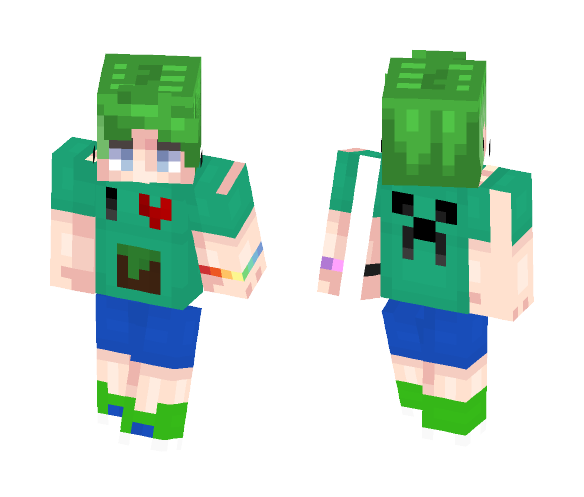 I.????.Dirt - Male Minecraft Skins - image 1