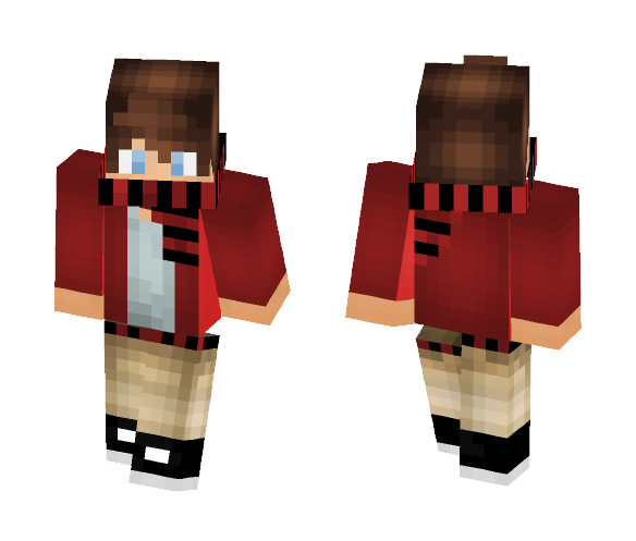 Scarf = ♥ - Male Minecraft Skins - image 1