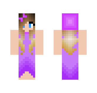 Cute Beanie Dress Girl - Cute Girls Minecraft Skins - image 2