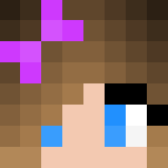 Download Free Cute Beanie Dress Girl Skin for Minecraft image 3 Cute Beanie Dress Girl - Cute Girls Minecraft Skins - image 3