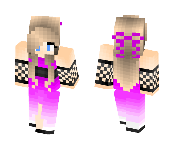Download Free Bridesmaid Girl Skin for Minecraft image 1 Bridesmaid Girl - Girl Minecraft Skins - image 1