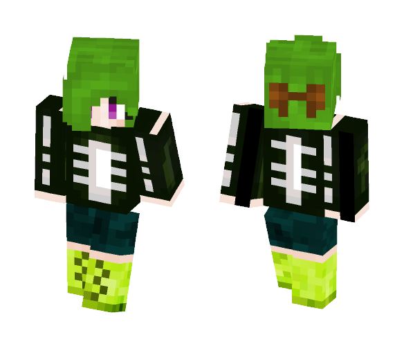 LeonaFox Hoodie - Female Minecraft Skins - image 1