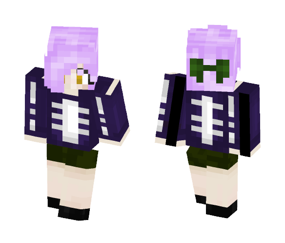 Evonna_Gail Hoodie - Female Minecraft Skins - image 1