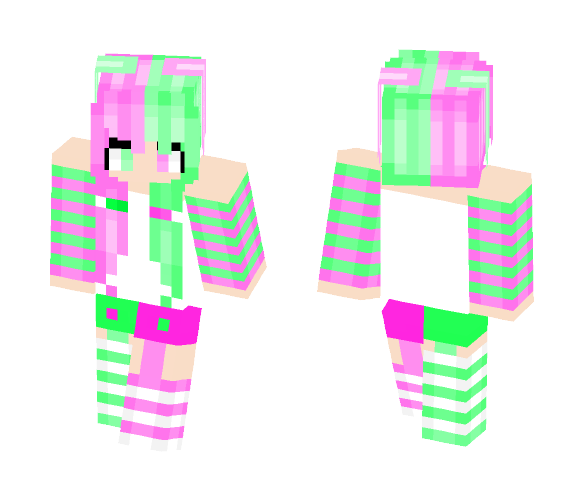 ❦❤ paѕтel вυnny ❤❦ - Female Minecraft Skins - image 1