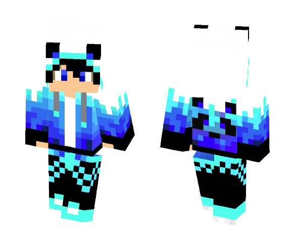 Ice Panda Boy - Boy Minecraft Skins - image 1