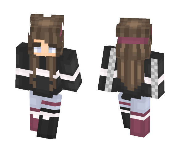 A Little Color ~FliesAway - Female Minecraft Skins - image 1
