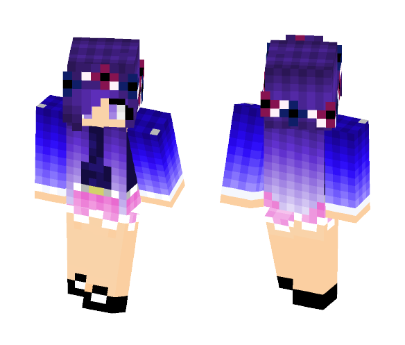 Galaxy Girl - Girl Minecraft Skins - image 1