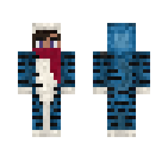 Blue Tiger - My Version - Male Minecraft Skins - image 2