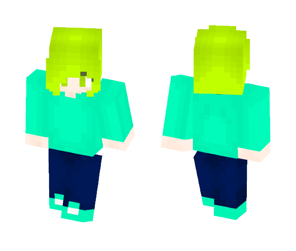 Emerald - Female Minecraft Skins - image 1