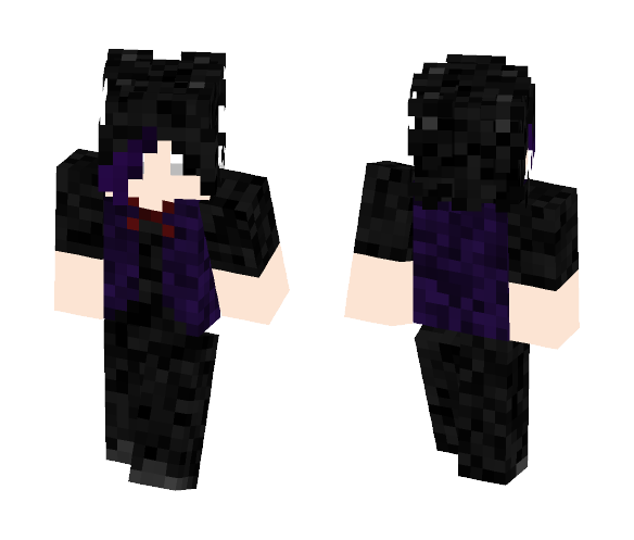 FNaF 2 Shadow Bonnie - Male Minecraft Skins - image 1