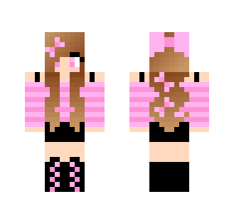 pink cute girl