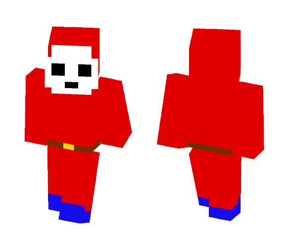 Shy guy - Male Minecraft Skins - image 1