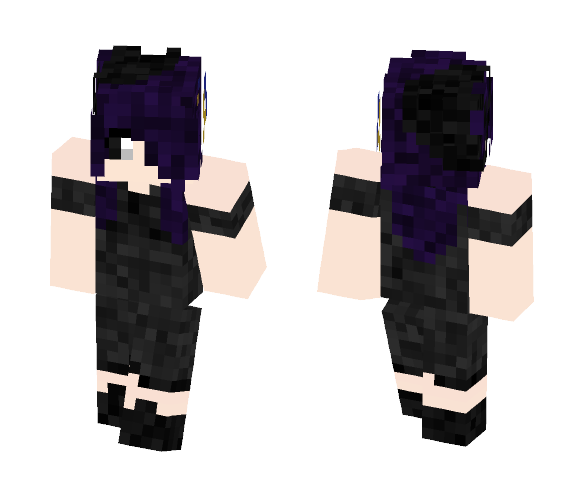 FNaF 2 Shadow Freddy - Female Minecraft Skins - image 1