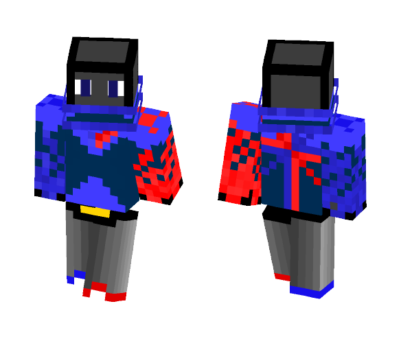 Slime elemental hoodie - Male Minecraft Skins - image 1