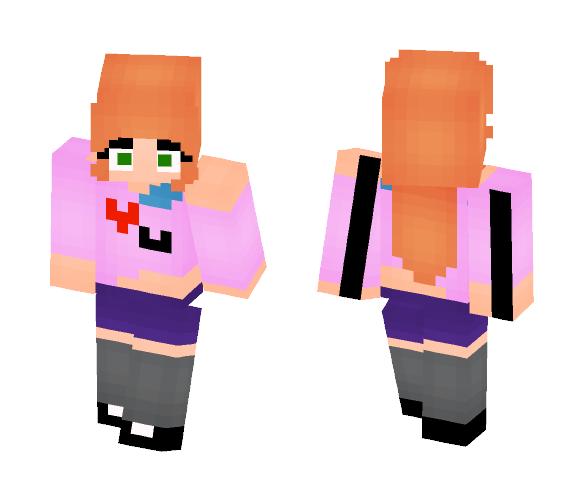 I ❤️ You Guys! - Female Minecraft Skins - image 1