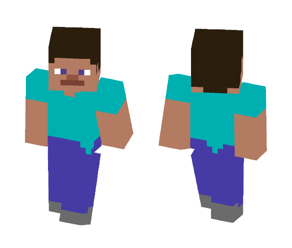 Plastic Steve - Male Minecraft Skins - image 1