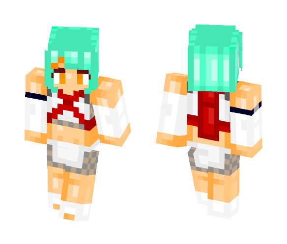 Download Free Fuu Skin for Minecraft image 1 Fuu - Female Minecraft Skins - image 1
