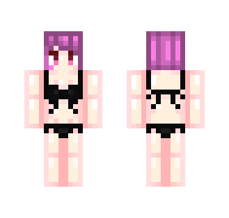 Summer Black Bikini - Female Minecraft Skins - image 2
